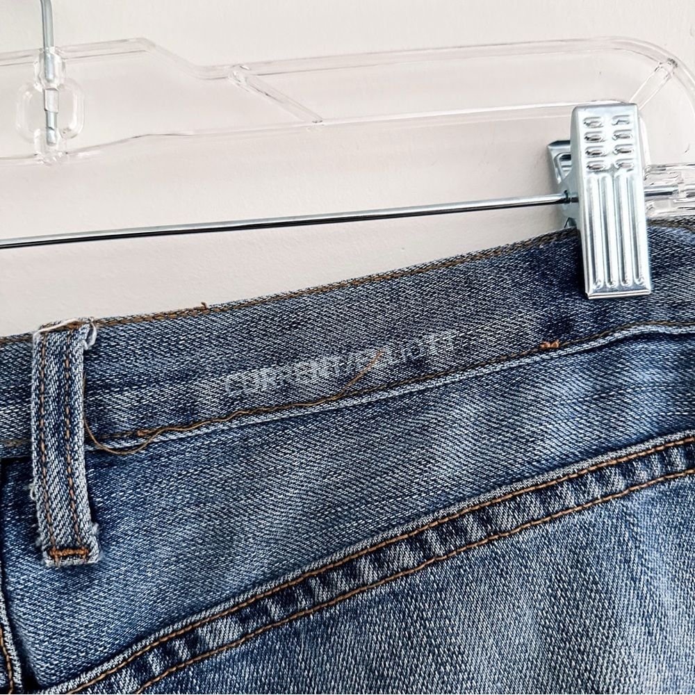 Current/Elliott Blue Patchwork Boyfriend Jeans - image 7